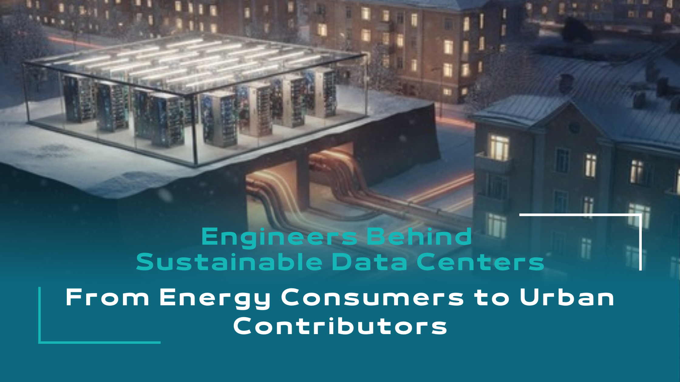 ingenieros transforman el calor residual de centros de datos en energía urbana